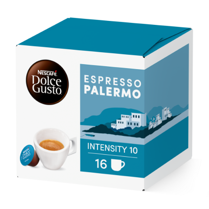Pack of 16 Expresso Palermo (16 pods)NESCAF&Eacute;&reg; Dolce Gusto&reg; coffee pods