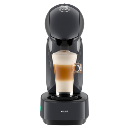 Pogled od spredaj INFINISSIMA Temno siva Kavni aparat NESCAFÉ® Dolce Gusto®